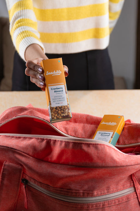 Snackible Cranberry Almond Energy Bar